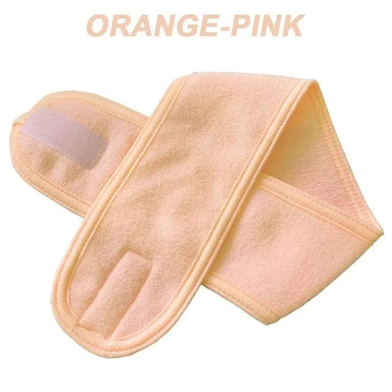 Adjustable Head Band Wide Hairband Yoga Spa Bath Shower Makeup Wash Face Cosmetic Headband for Women Ladies Make Up Accessories - ACHETE LTD