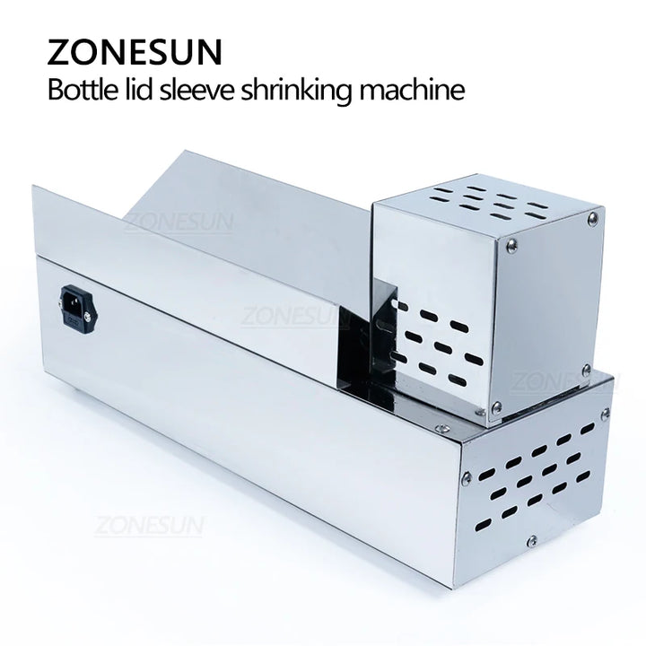 ZONESUN Wine Bottle Cap Wrap Heat Shrinking Machine PVC Capsule Heat Shrinker Thermostatic Digital Control PP POF Shrink Film