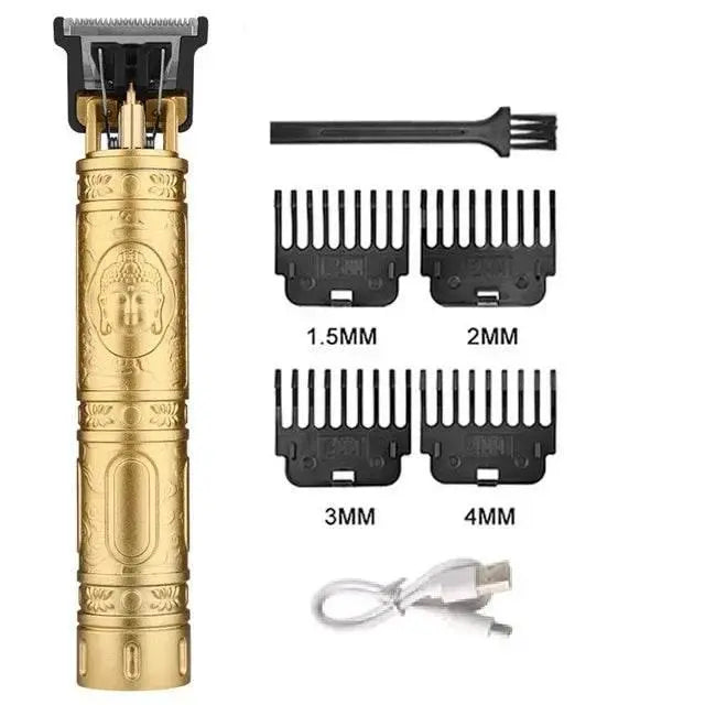 T9 Hair Clippers for Men Vintage Hair Cutting Machine Beard Trimmer Kits Body Hair Shaving Barber Beard Trimmer Electric Shaver - ACHETE LTD