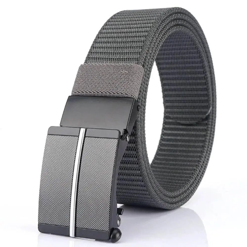 TUSHI New Men Nylon Automatic Buckle Belt Army Tactical Belt Men Military Canvas Belt Cummerbunds High Quality Shoulder Belt - ACHETE LTD