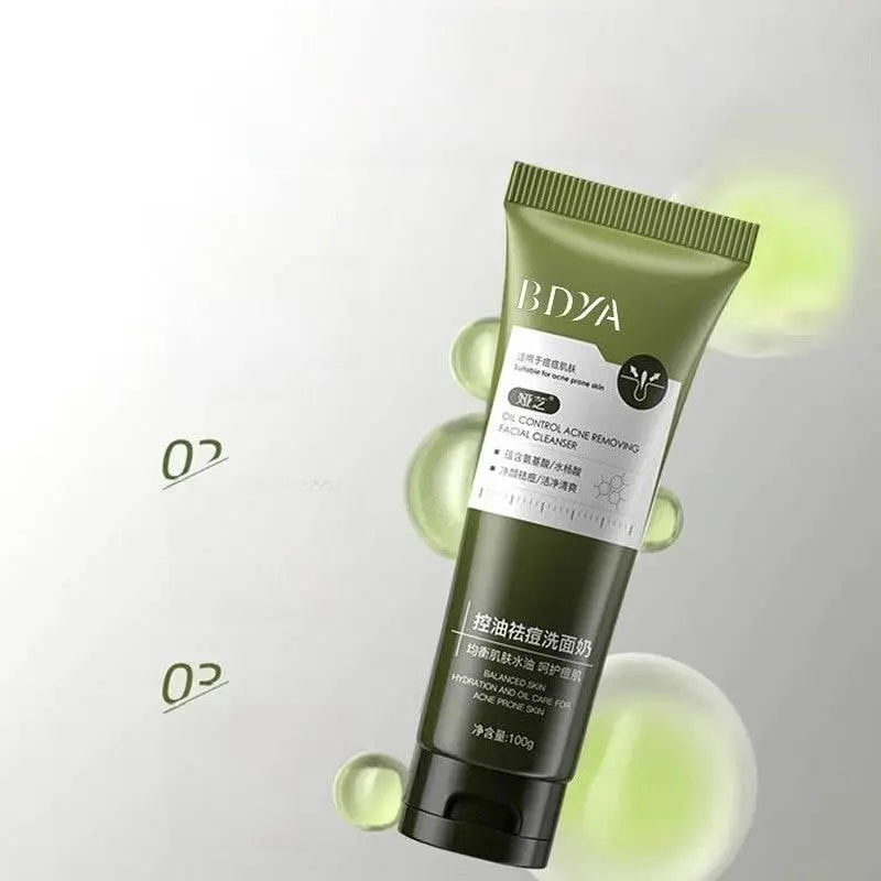 Youth Facial Cleanser Oil Control Acne Marks Blackhead Skin Care Male Adolescence Student Only Amino Acid Cleansing Cleansing - ACHETE LTD