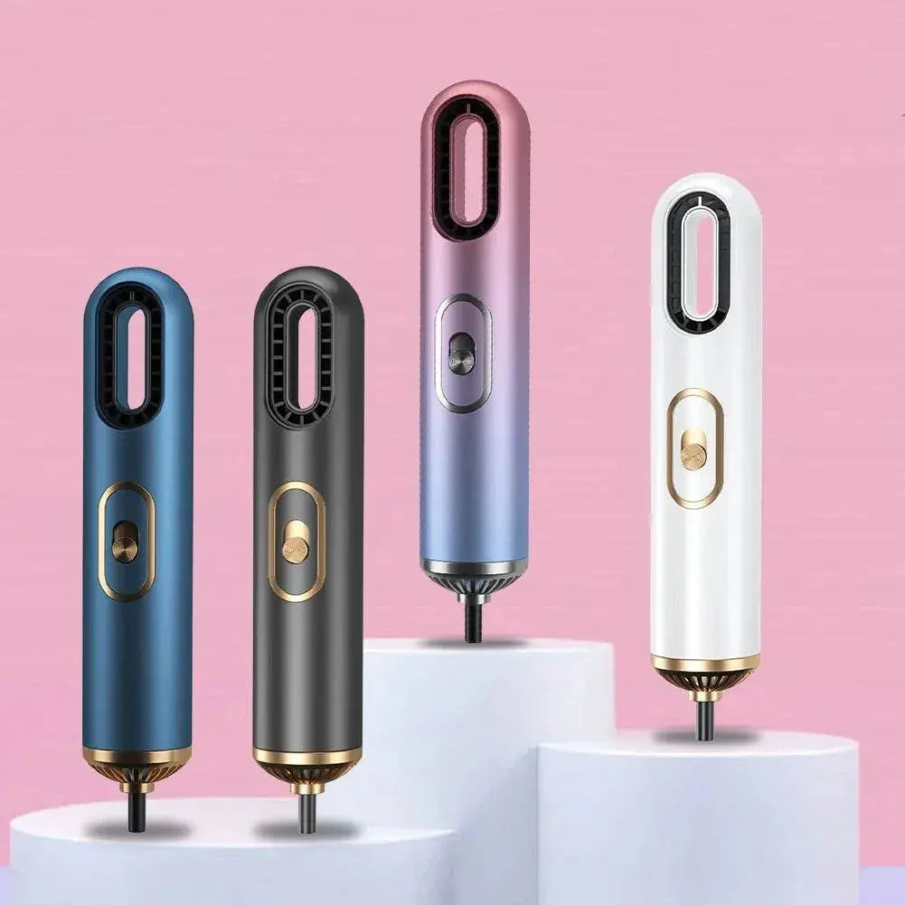 Mini Hair Dryer Portable Ionic Blower Multifunction Strong Wind Hair Blower 3 Gear Auto Off Personal Care Appliances - ACHETE LTD