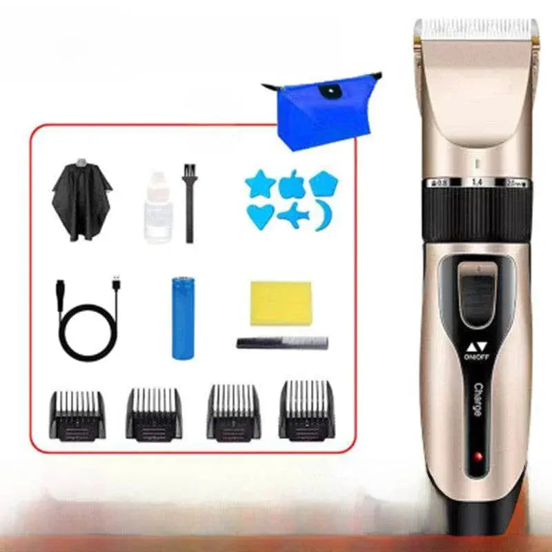 Hair Clipper Electric Hair Clipper Rechargeable Electric Shear Self-Shaving Electric Razor Shaving Hair For Home - ACHETE LTD