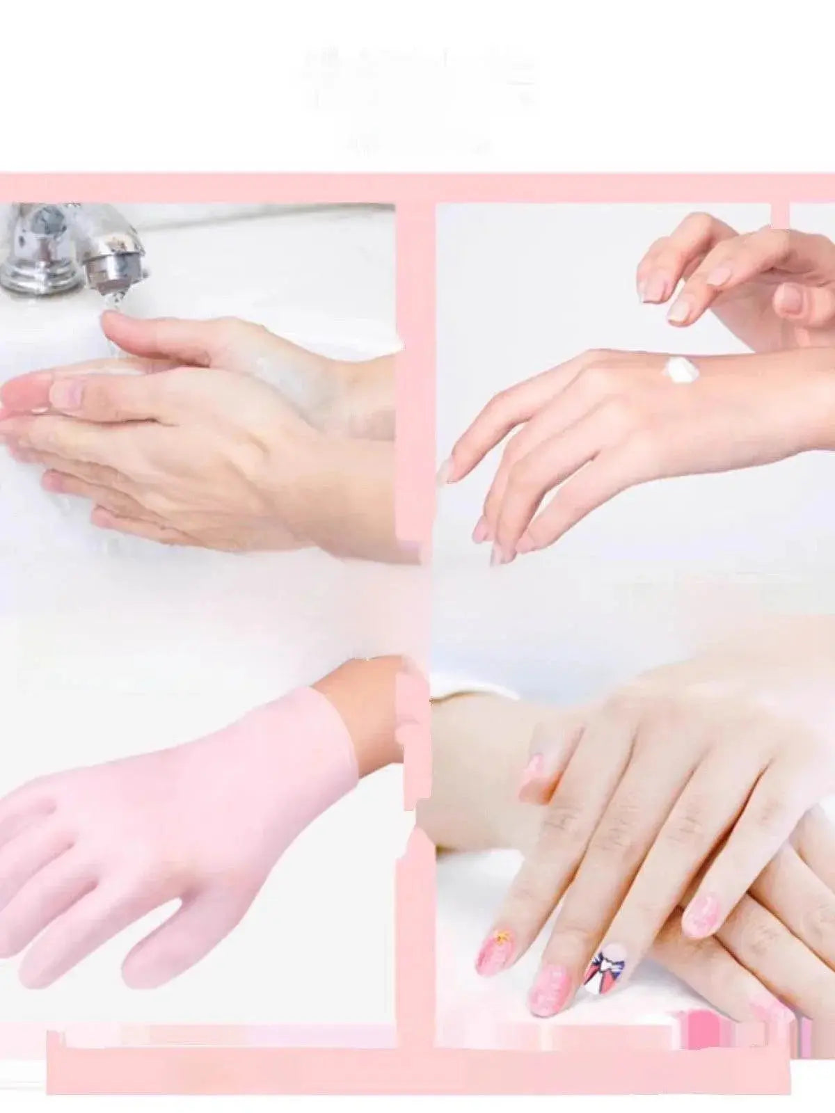 Moisturizing Female Care Tender Whitening Dead Skin Removing Gloves - ACHETE LTD
