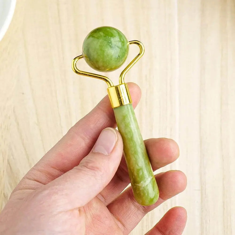 3PCS/BOX Natura Xiuyu Jade Crystal Massager Scraping Board Roller For Face Reduce Muscle Pain - ACHETE LTD