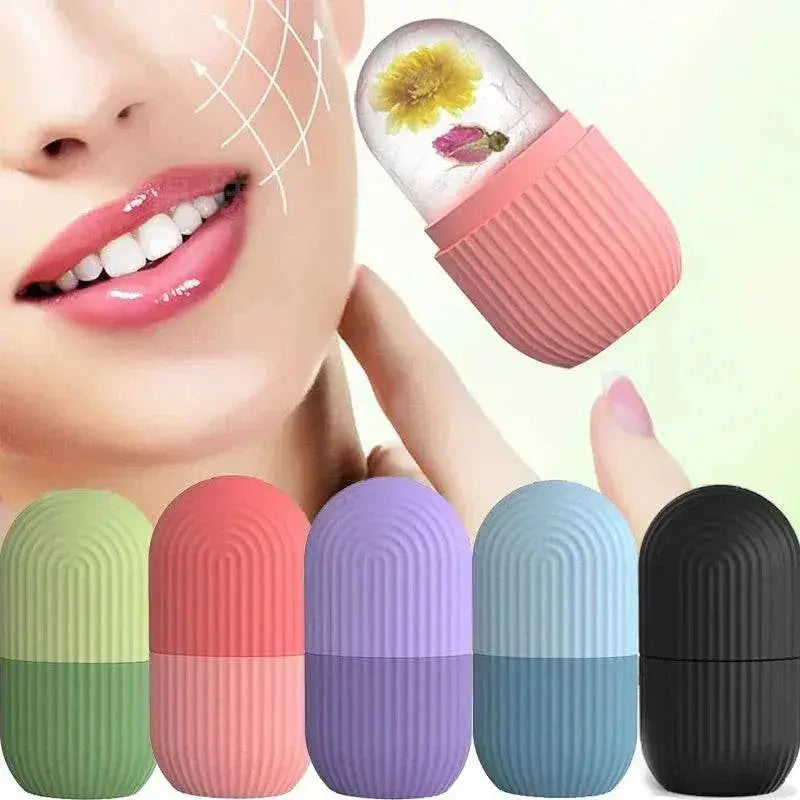 Silicone Ice Cube Trays Beauty Lifting Ice Ball Face Massager Contouring Eye Roller Facial Treatment Reduce Acne Skin Care Tool - ACHETE LTD
