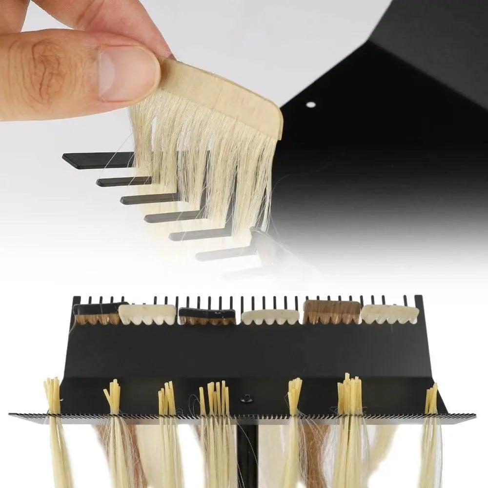 Hair Extension Holder Dismountable Wig Hair Display Holder Braiding Hair Separator Hair Extension Holder Organizer for Salons - ACHETE LTD