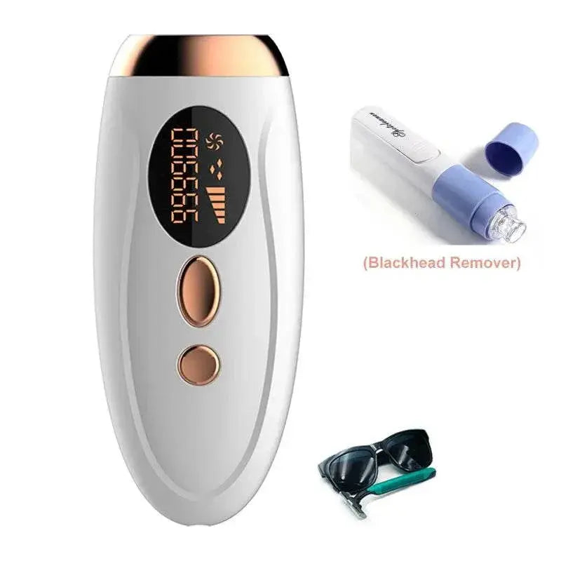 Laser Epilator 999900 Flashes Bikini Trimmer Permanent LED Facial IPL Hair Remover for ladies Men Drop shipping - ACHETE LTD