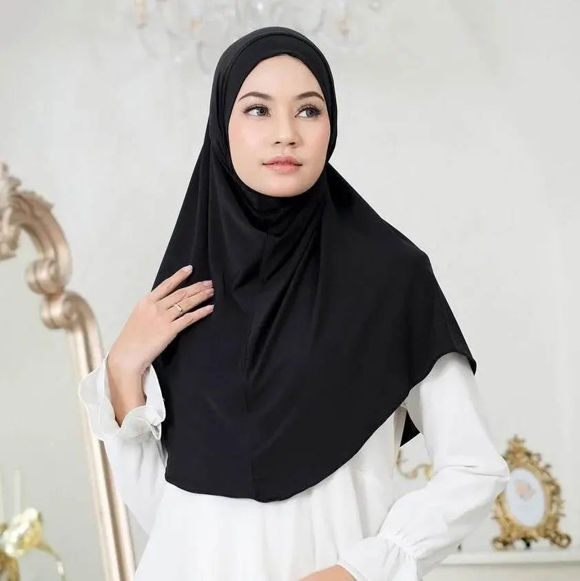 hot selling one piece hijab ready to wear instant bawal instant headscarf instant for muslim women - ACHETE LTD