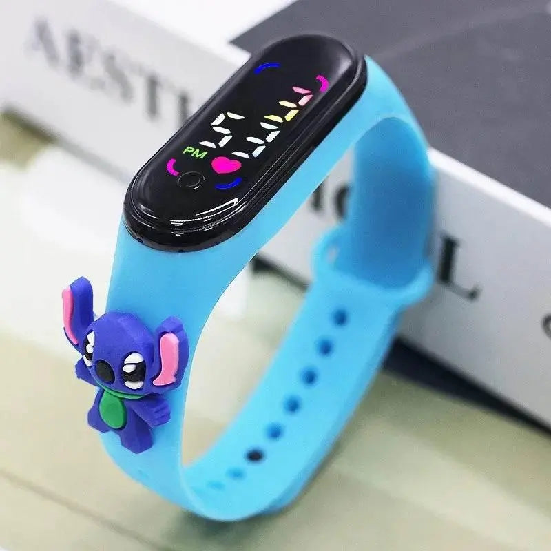 MINISO Electronic Digital Watches Colour screen Display Children's Watch Cartoon Fashion Watches Holiday Gift Kids Watches - ACHETE LTD
