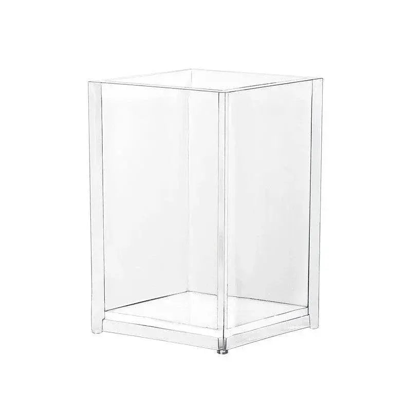 Make Up Organizer Plastic Makeup Brush Pot Storage Acrylic For Cosmetics Holder Desk Cosmetic Storage Container - ACHETE LTD