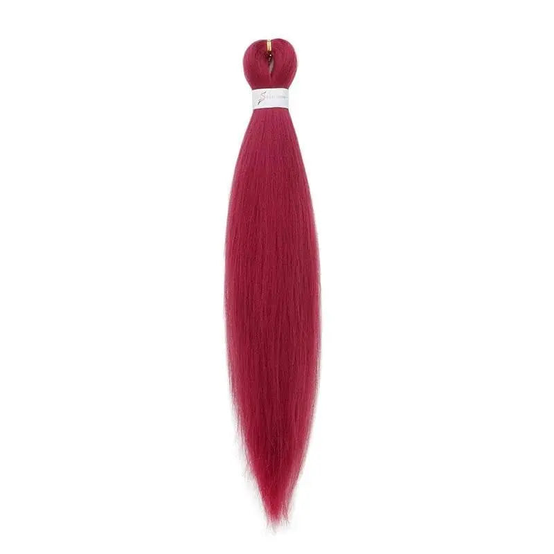 3Pcs Synthetic 20Inch Braiding Hair Pre Stretched Hair Extension Afro Braid Yaki Straight Hair Extension for Women - ACHETE LTD