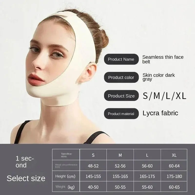 V Face Mask Thin Face Instrument, Mascaras Non-trace Thin Face Bandage V Face Artifact Lift and Tighten Face Sculpture - ACHETE LTD