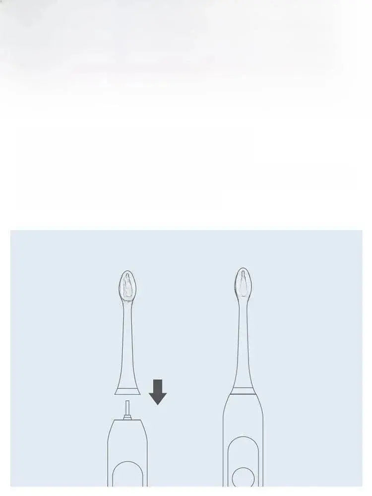 Ulike CS01 Electric Toothbrush Head - ACHETE LTD