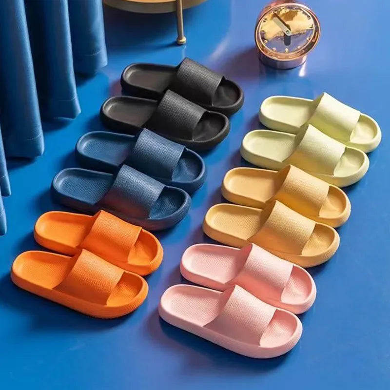 Platform Thick Bathroom Home Slippers Women.