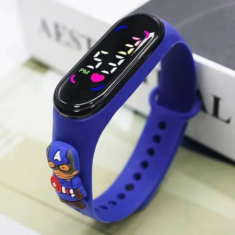 MINISO Electronic Digital Watches Colour screen Display Children's Watch Cartoon Fashion Watches Holiday Gift Kids Watches - ACHETE LTD