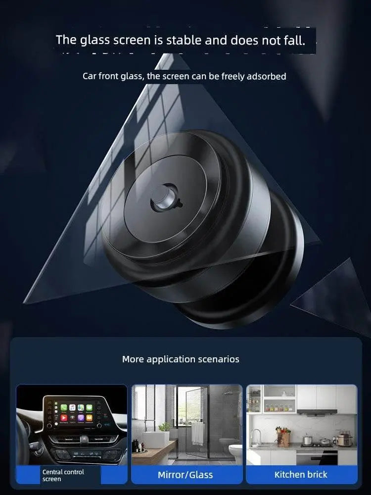 Thetree Car Phone Holder 2025 New Arrival Magnetic Vacuum Adsorption Car Phone Holder Navigation Multifunctional - ACHETE LTD