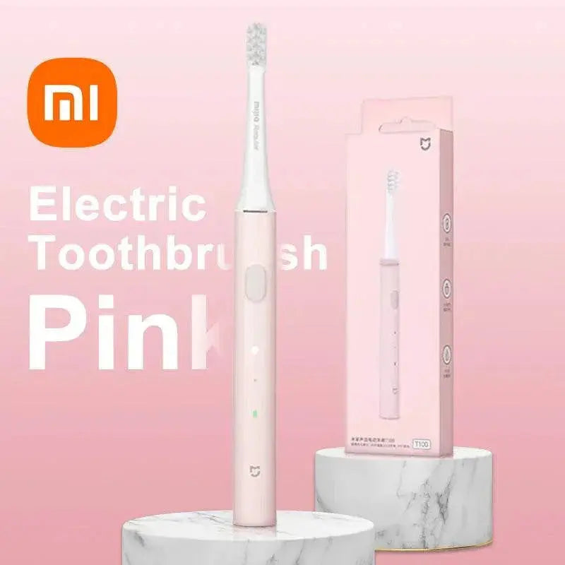 XIAOMI Mijia T100 Sonic Electric Toothbrush Mi Smart Waterproof Tooth Head Brush IPX7 Rechargeable USB for Teeth Brush Whitening - ACHETE LTD