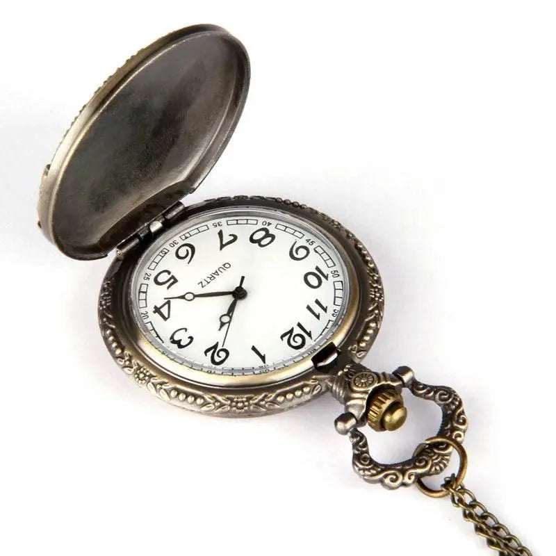 Workout Watch For Men Pendant Watch Vintage Wall Bronze Pocket Quartz Necklace Great Pocket Men'S Watch Analog Watch For Men - ACHETE LTD