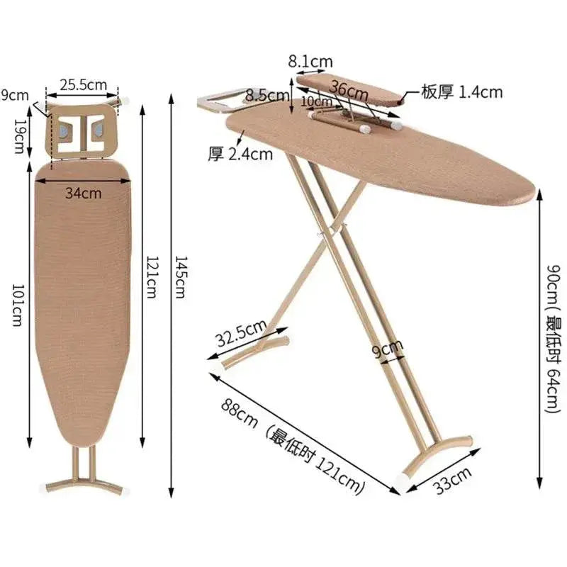 Household Folding Ironing Board Set Hotel Clothing Irons Board Rack Ironing Board Table Gifts To Mother Freeshipping - ACHETE LTD