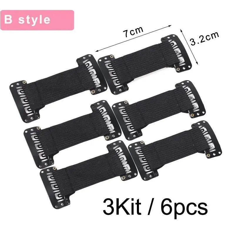 Facelift Stretching Belt Head Bands with Clips Reusable Facial Lifting Bands Stretch Out Strap Adjustable Elastic Band for Hair - ACHETE LTD