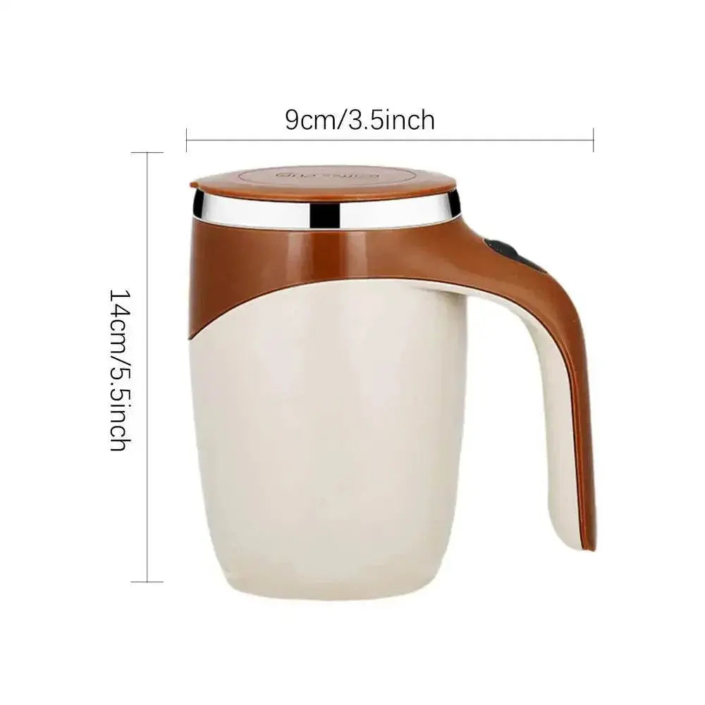 Automatic Stirring Cup Portable Automatic Stirring Cup Magnetic Rotating Stirring Mug Travel Coffee Milk Mug for Home Office - ACHETE LTD