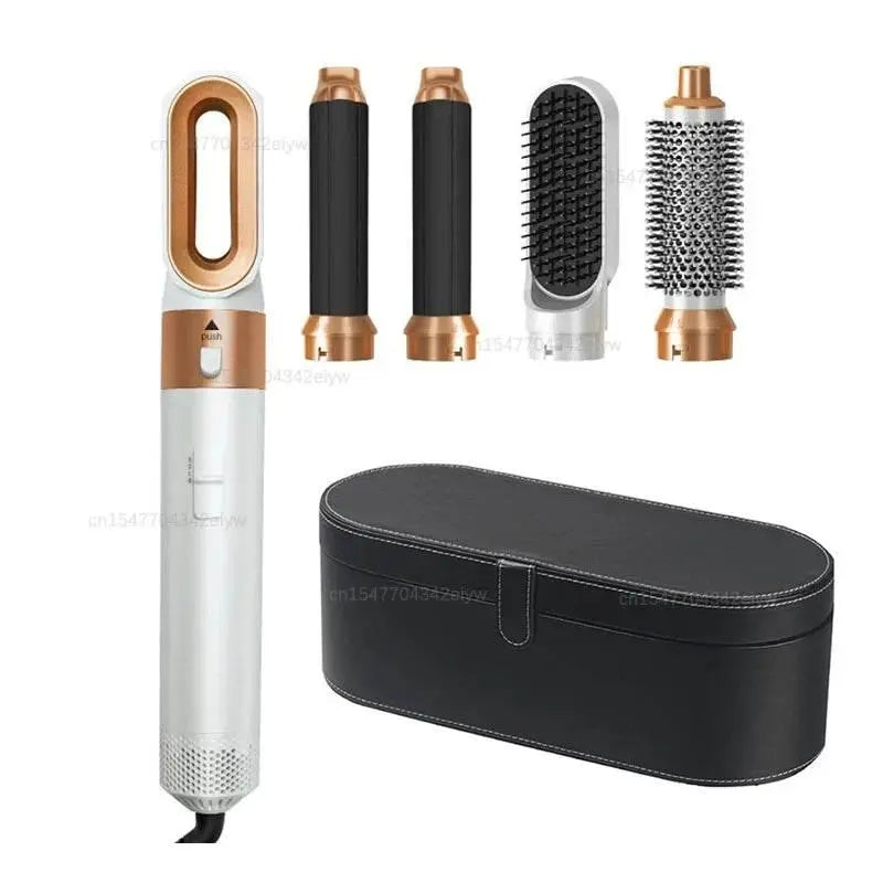 Hair Dryer Brush 5 In 1 Hair Blower Hot Air Styler Comb Automatic Hair Curler Professional Hair Straightener For Dyson Airwrap - ACHETE LTD