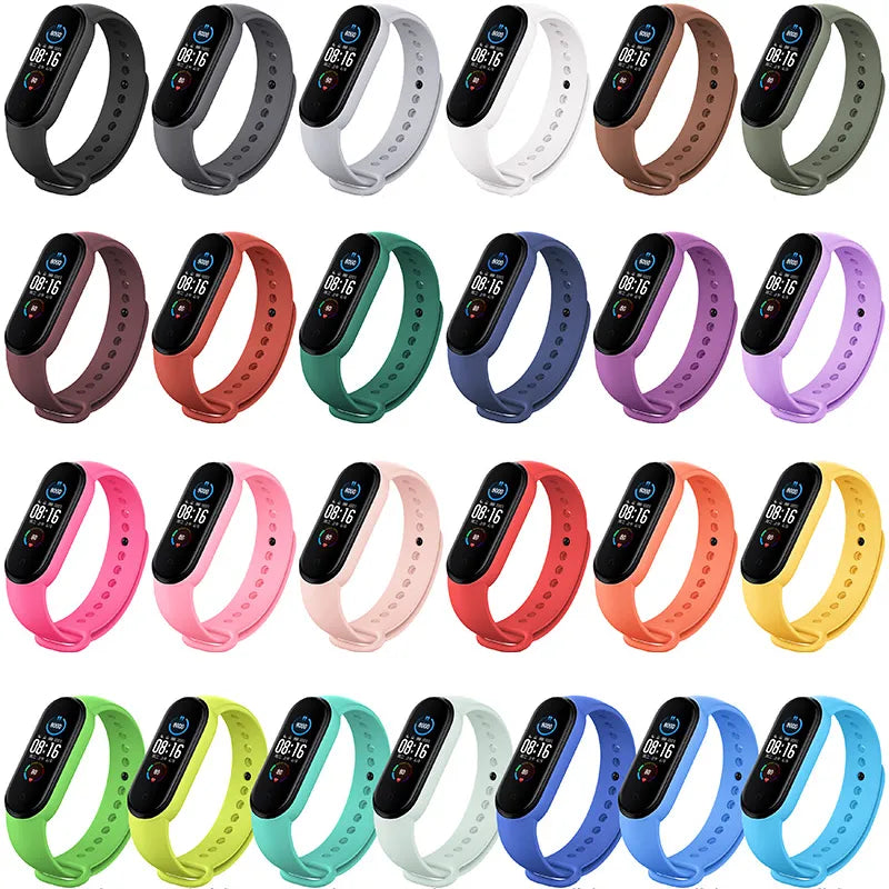 Compatible with MiBand 7, 6, 5, 4, 3 - Smartwatch Accessories.