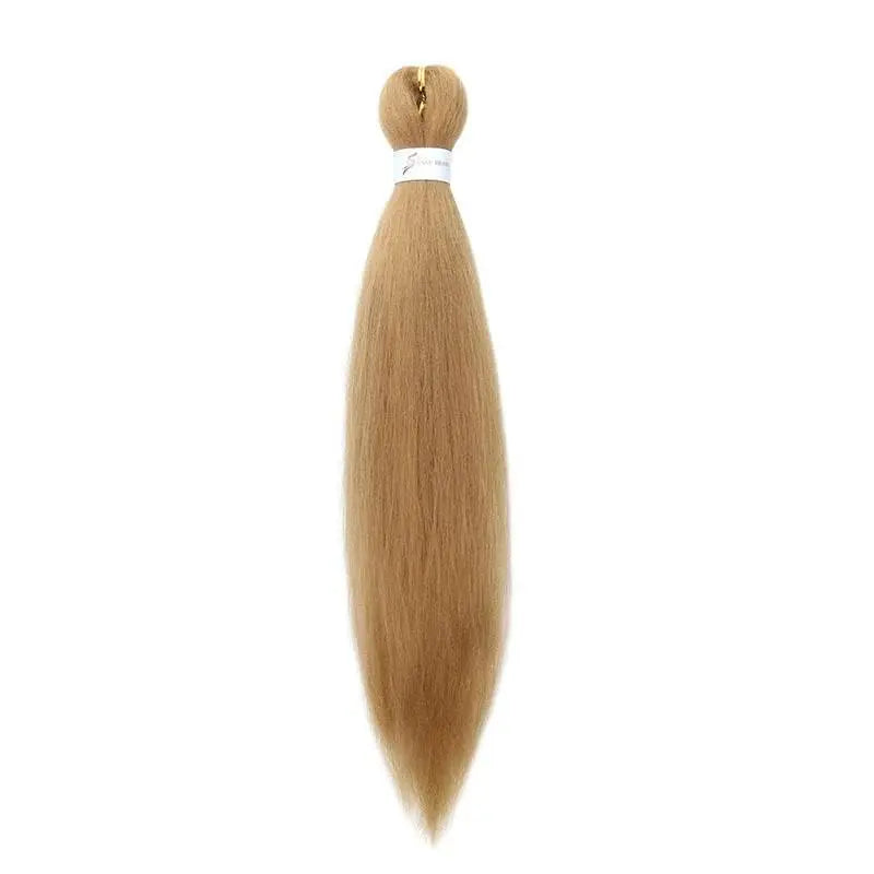 3Pcs Synthetic 20Inch Braiding Hair Pre Stretched Hair Extension Afro Braid Yaki Straight Hair Extension for Women - ACHETE LTD