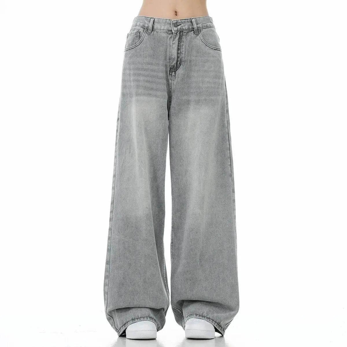 Men's Y2K Jeans Vintage Baggy Jean Pants Grunge Aesthetic Skater Pants Streetwear Relaxed Fit Jeans Trousers - ACHETE LTD