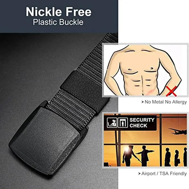 Men Nylon Belt Army Tactical Belt Men Military Canvas Belt Cummerbunds High Quality Shoulder Belt - ACHETE LTD