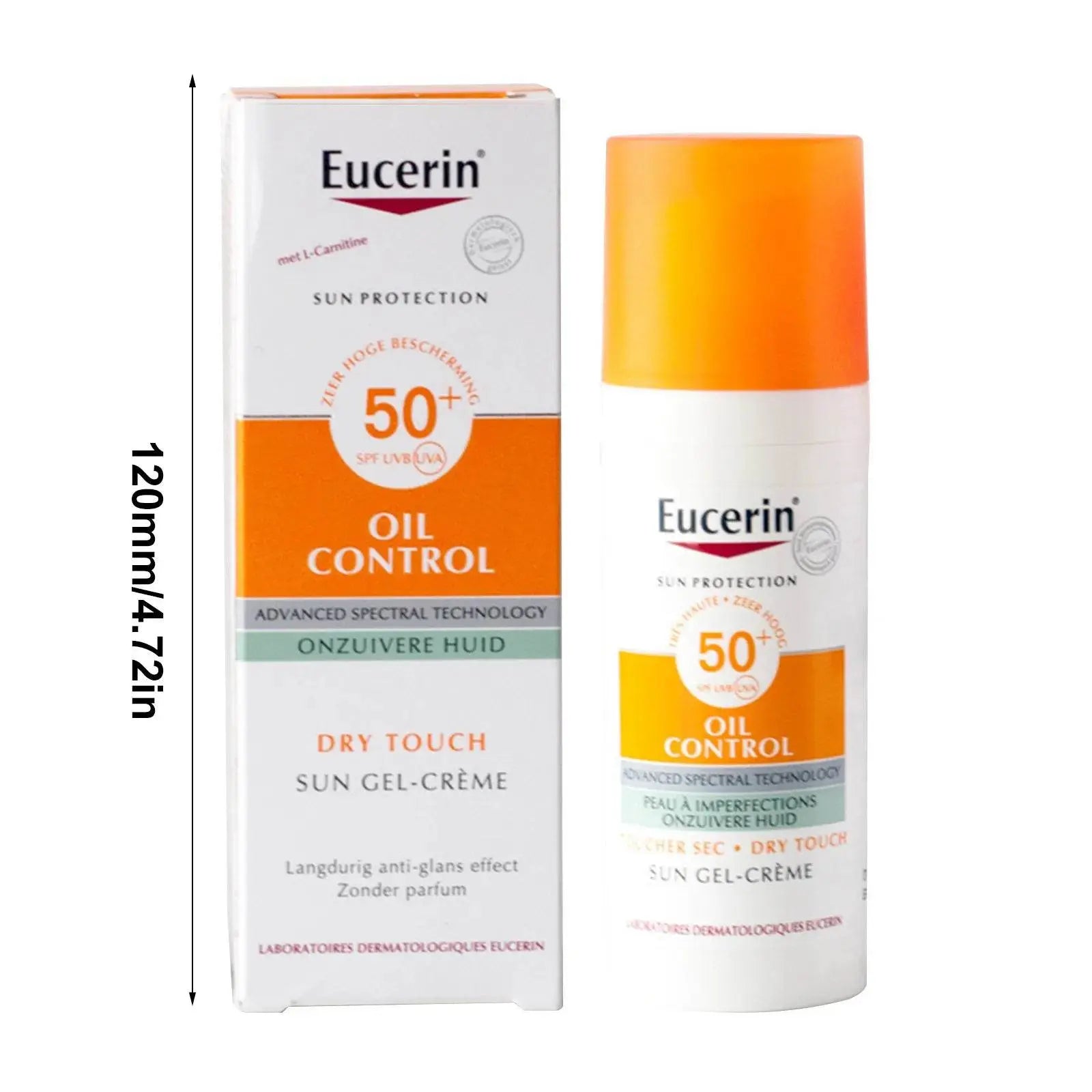 Spf 50 Oil Control Sunscreen Eefreshing Cace Oil Control Sunscreen For Oily & Acne-Prone Skin Sunscreen 50ml - ACHETE LTD