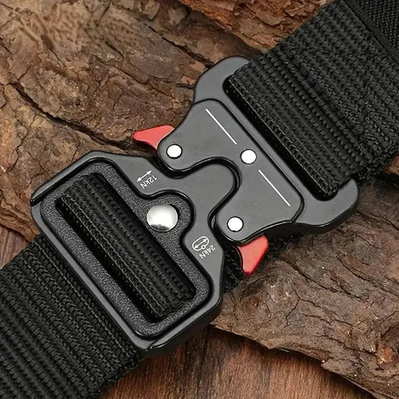 Men Belt Outdoor Hunting Men Belt Multi-Function Buckle Nylon Belt High Quality Canvas Belt - ACHETE LTD