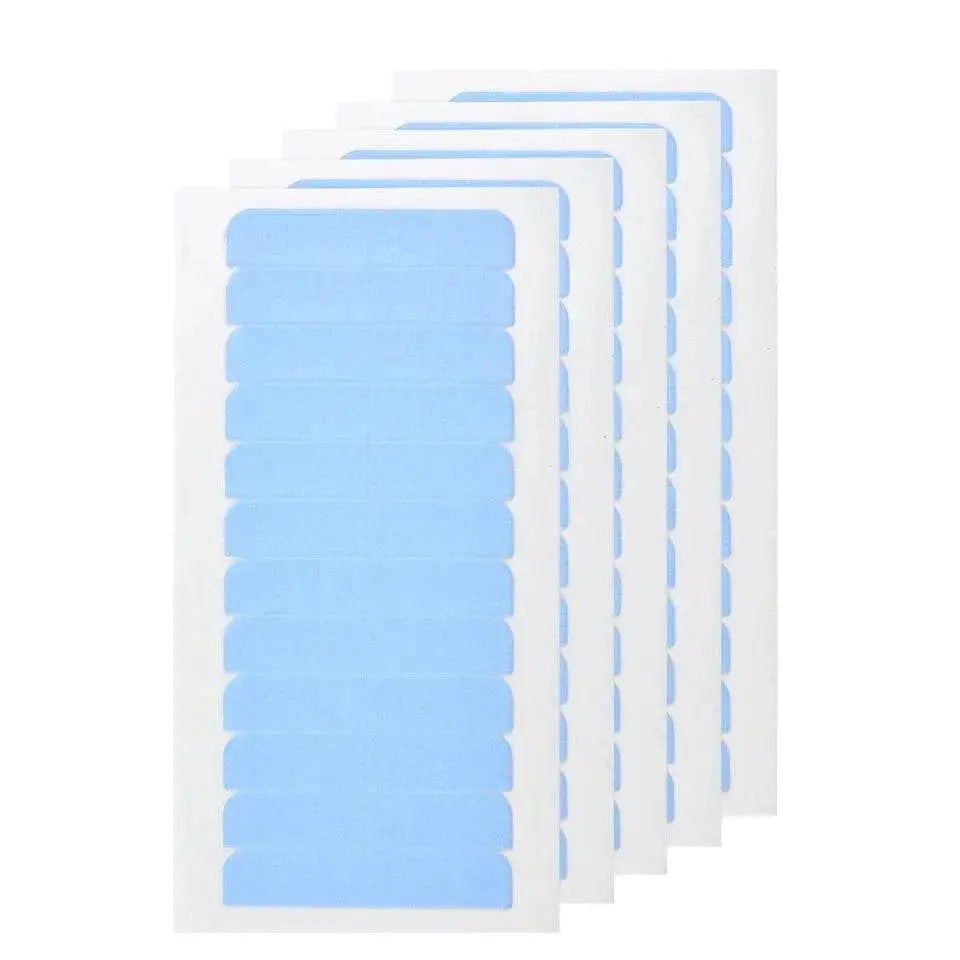 60Pieces Hair Extension Tape Tabs Double Sided Replacement Tape in Hair Extensions Adhesive Hair Extension Tapes Hair Extension - ACHETE LTD