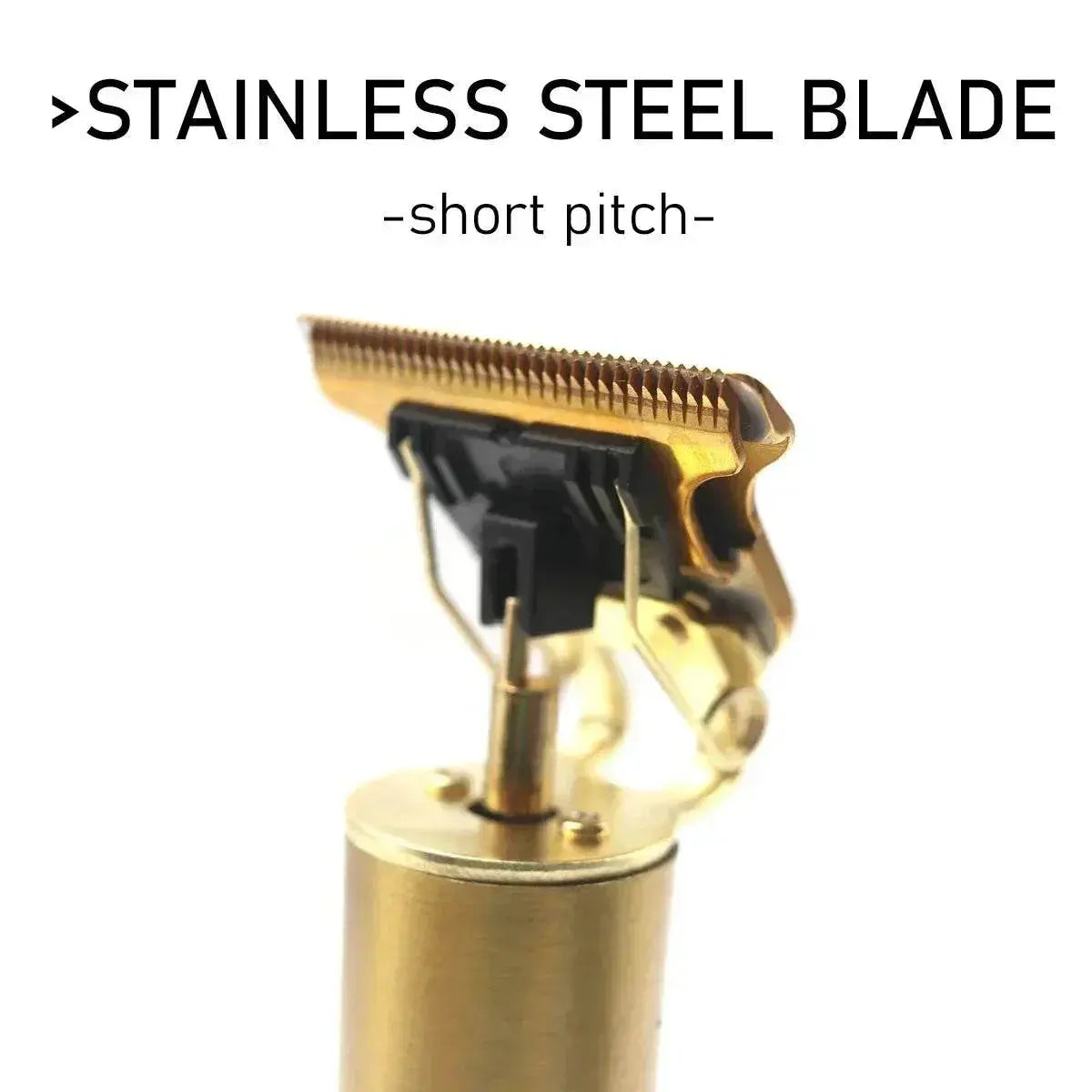 Professional T9 Hair Trimmer Machine Metal Body Beard Trimmer for Men Stainless Steel Blade Hair Clipper Beard Trimmer - ACHETE LTD