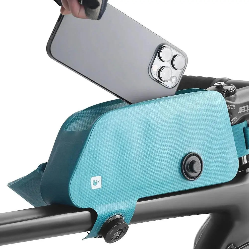 Rhinowalk 2L Waterproof Bicycle TopTube Bag Magnetic Bike Bag Road Bicycle Front Bag Compact Size Quick Release Buckle Cycle Bag - ACHETE LTD