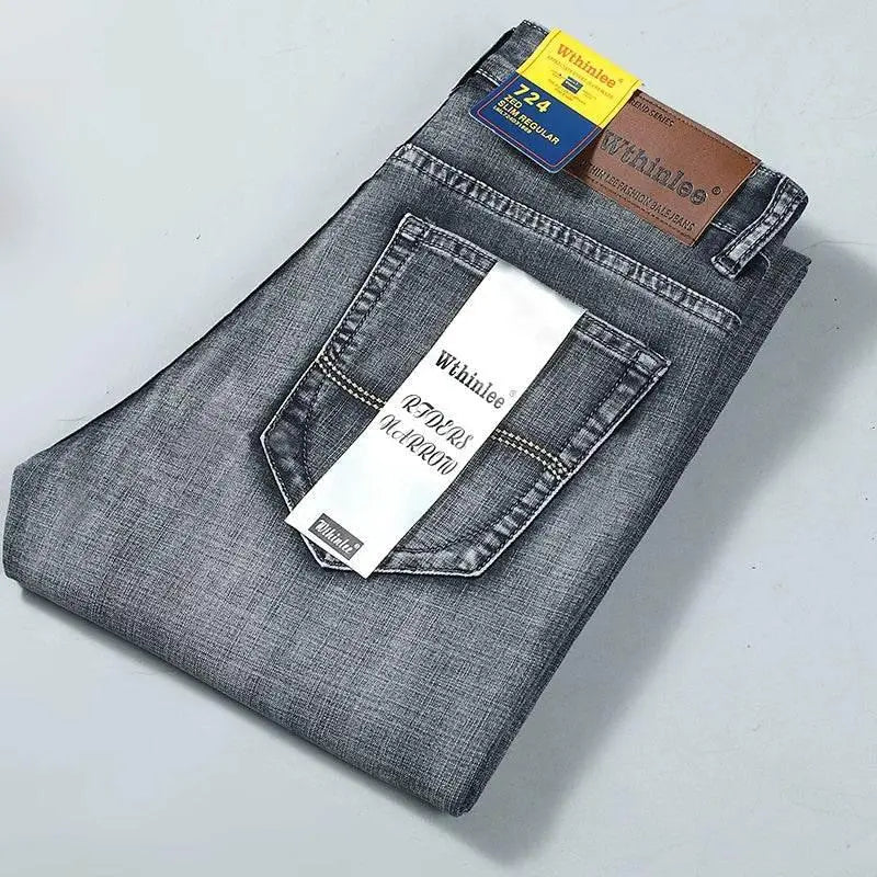 Men's Classic Jeans Jean Homme Pantalones Hombre Men Spijkerbroek Mannen Soft Black Biker Masculino Denim Overalls Men's Pants - ACHETE LTD