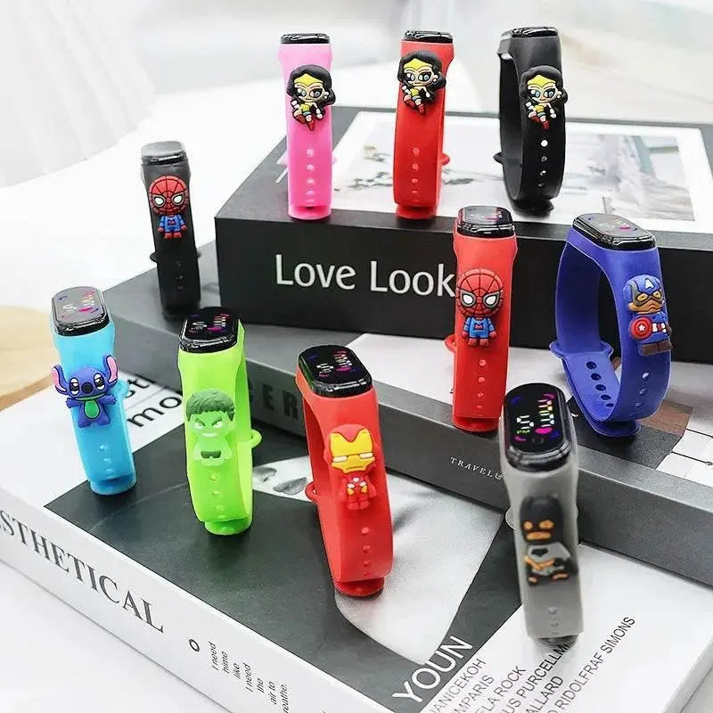 MINISO Electronic Digital Watches Colour screen Display Children's Watch Cartoon Fashion Watches Holiday Gift Kids Watches - ACHETE LTD