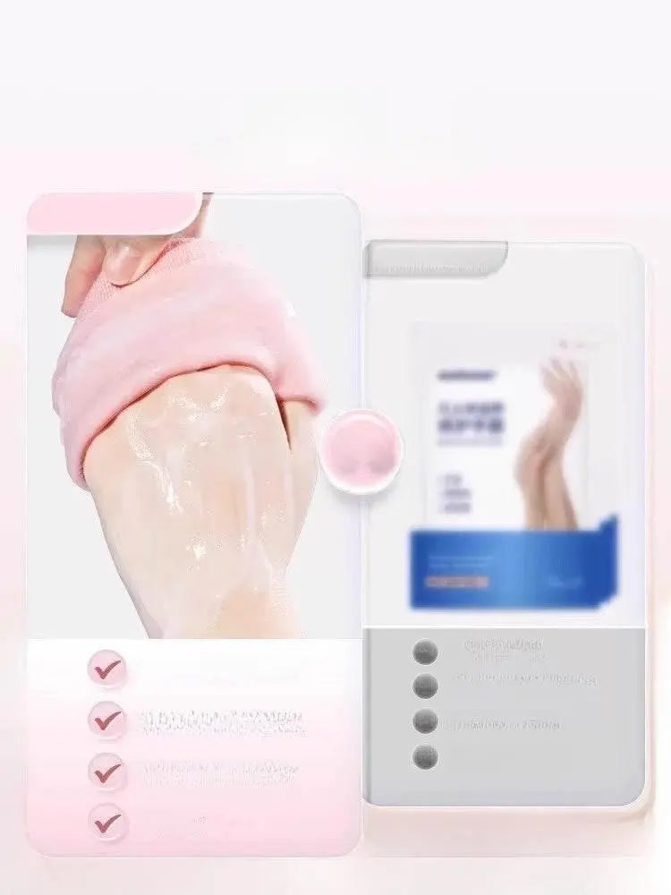 Moisturizing Female Care Tender Whitening Dead Skin Removing Gloves - ACHETE LTD