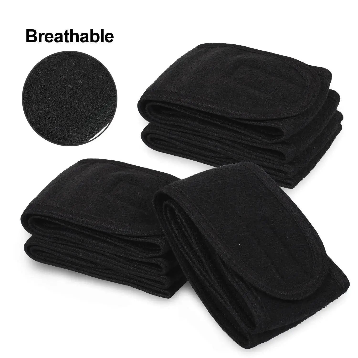 Adjustable Head Band Wide Hairband Yoga Spa Bath Shower Makeup Wash Face Cosmetic Headband for Women Ladies Make Up Accessories - ACHETE LTD