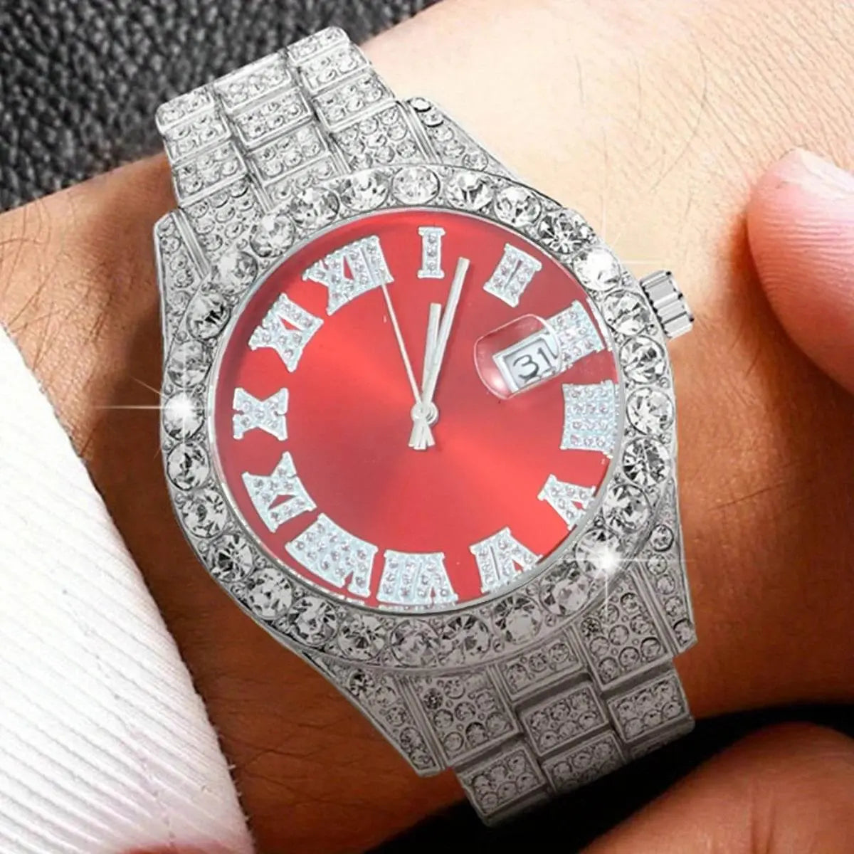 2pcs/ Set, Men's Watches, Mens Fashion Quartz Watch set - ACHETE LTD