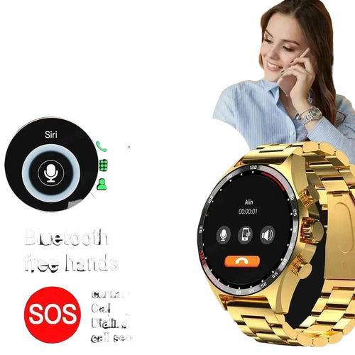 BluetoothCall Compass Smart Watch.