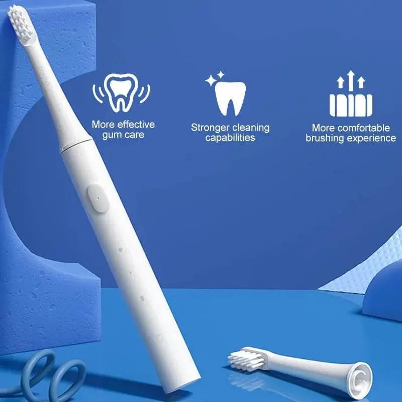 XIAOMI Mijia T100 Sonic Electric Toothbrush Mi Smart Waterproof Tooth Head Brush IPX7 Rechargeable USB for Teeth Brush Whitening - ACHETE LTD