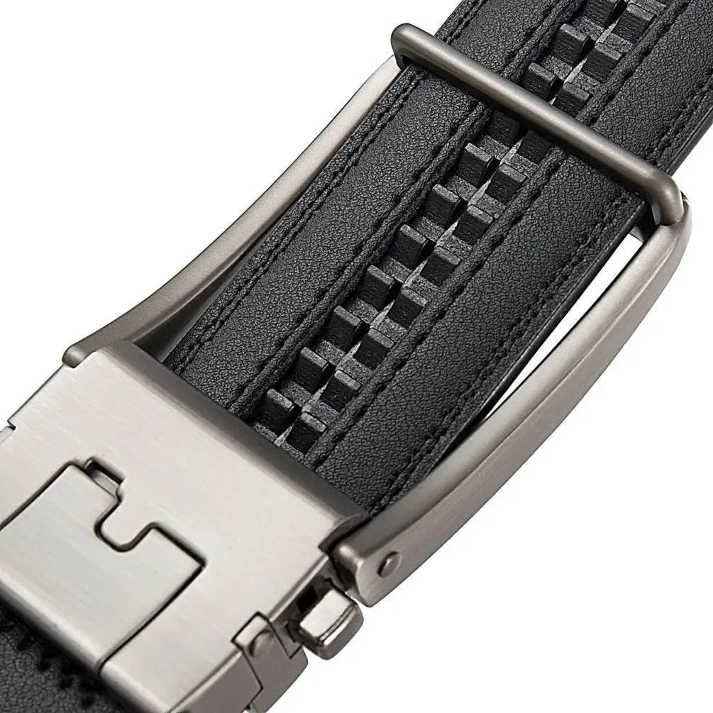 OYIFAN Brand Luxury Men's Belt Click Buckle Ratchet Belt Men Business Casual Automatic Belt Men Fashion Designer Belt - ACHETE LTD