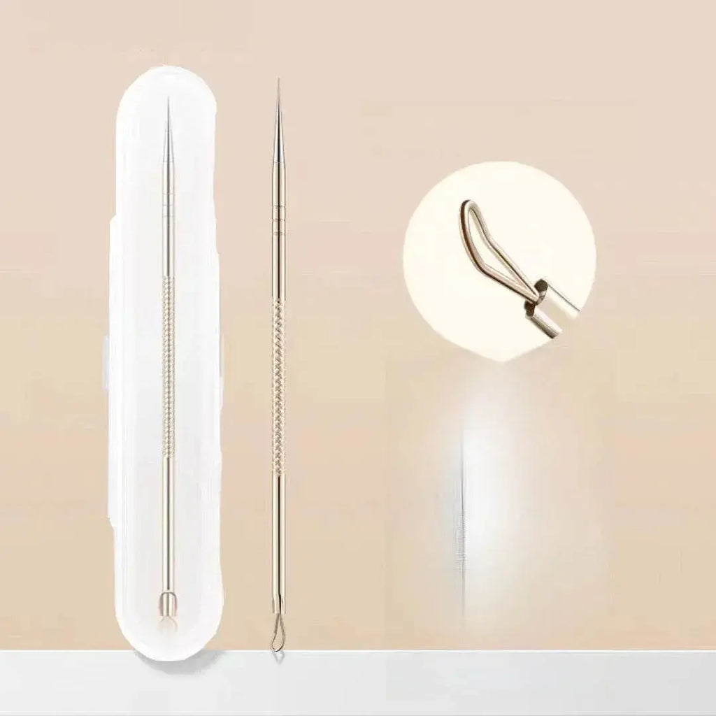 Pimple Pin Blackhead Removal Acne Needle Suit Pop Pimples Closed Mouth Handy Gadget Facial Beauty Tools Fat Particles - ACHETE LTD