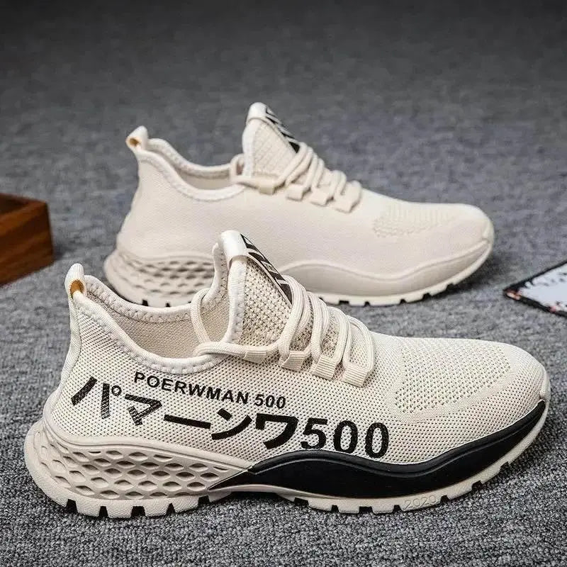 Male Sneakers Fashion Casual Shoes Light Soft Breathable Vulcanize Shoes Men Trend Lightweight Tennis Shoes Men Running Sneakers - ACHETE LTD