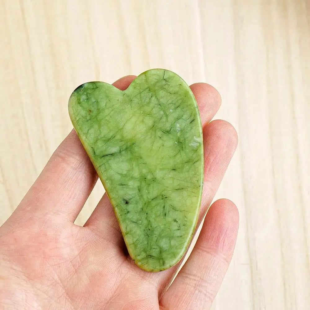 3PCS/BOX Natura Xiuyu Jade Crystal Massager Scraping Board Roller For Face Reduce Muscle Pain - ACHETE LTD