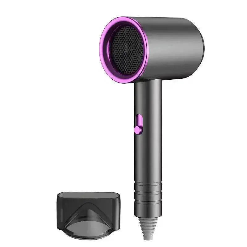 2024 Hair Dryer Professional Salon Colorful Portable Electric negative Ion Professional One Step Brush Blow Hair Dryer - ACHETE LTD