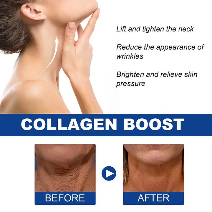 Anti-Aging Collagen Neck Cream | Tightens & Lifts | Reduce Fine Lines | Moisturizing Skincare