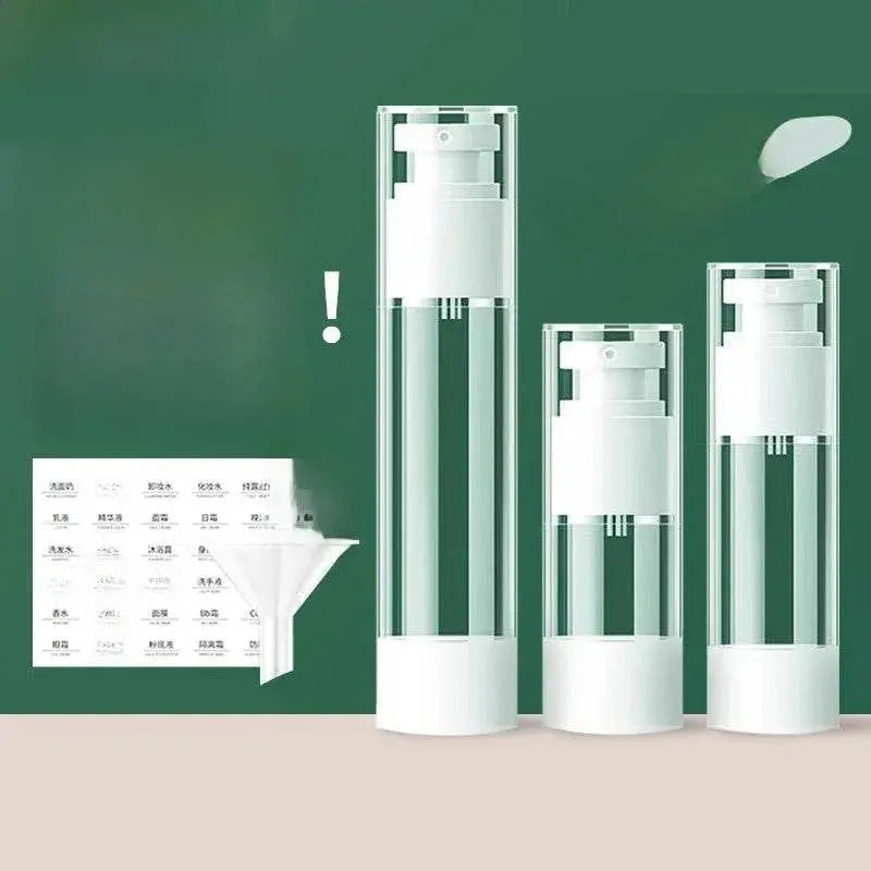 Vacuum Storage Bottle Travel Portable Set Skin Care Cosmetics Liquid Foundation Cleansing Oil Lotion Moisturizing Spray Fire Extinguisher Bottles - ACHETE LTD